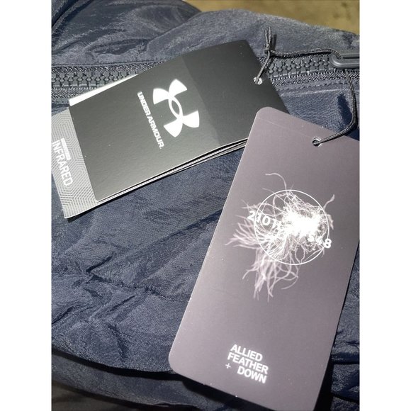 Womens Under Armour Jacket XL ColdGear Infrared 700 Fill Duck Down Thermo - Picture 8 of 8